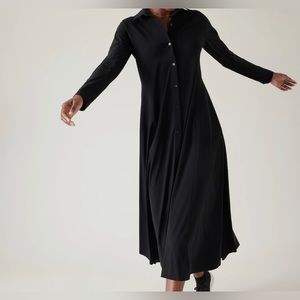 Athleta Cosmic Layer Dress, Size: Small, Black.